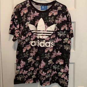 Women’s Adidas Floral Tee